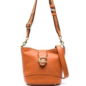 Coach Tabby leather bucket bag